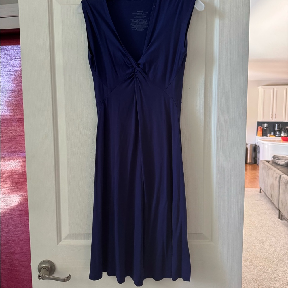 Patagonia Deep Blue Midi Dress